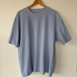 lululemon XL T Shirt Mens Blue Short Sleeve